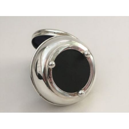 Antike original britische Silber Schmuckdose Echtsilber ca 1922