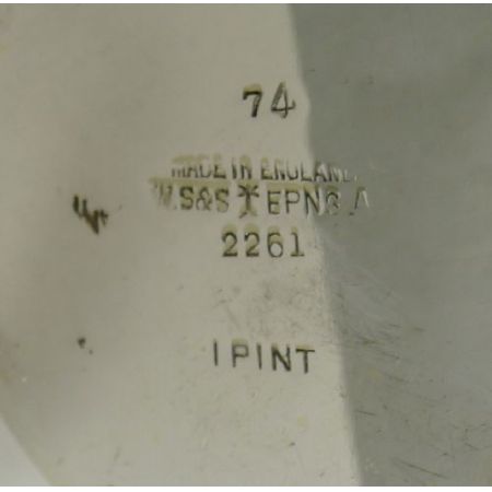 Art Deco Cocktailshaker Echtsilber original antik versilbert ca 1930