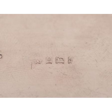 Edwardianische englische Silber Schnupftabak Dose antik 1903