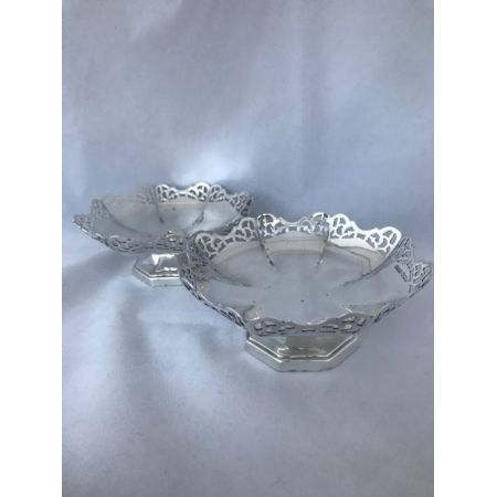 Antike original britische Silber Schalen Echtsilber 1943