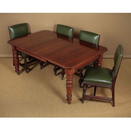 Antiker englischer Mahagoni Esstisch ca 1890