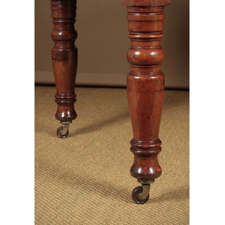 Antiker englischer Mahagoni Esstisch ca 1890