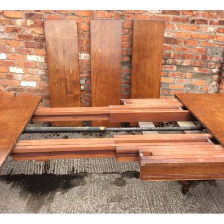 Antiker Esstisch Eiche original englisch ca 1890