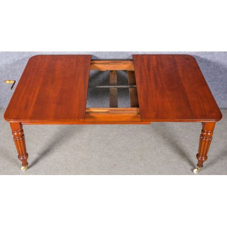 Viktorianischer antiker Mahagoni Esstisch englisch ca 1870