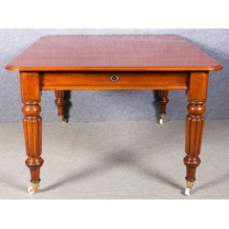 Viktorianischer antiker Mahagoni Esstisch englisch ca 1870