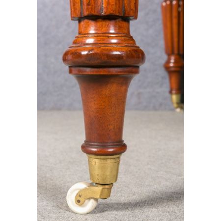 Viktorianischer antiker Mahagoni Esstisch englisch ca 1870