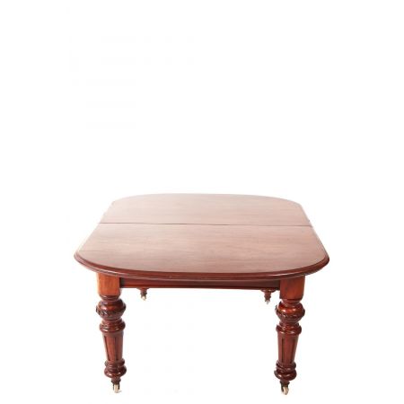 Viktorianischer britischer Esstisch Mahagoni antik ca 1860