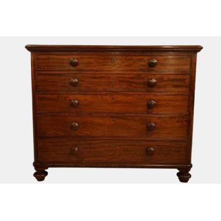 Georgianische Mahagoni Kommode antik britisch ca 1810