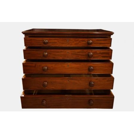 Georgianische Mahagoni Kommode antik britisch ca 1810