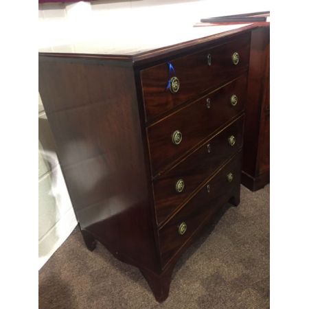 Regency Mahagoni Kommode original antik ca 1825