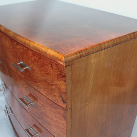 Art Deco Kommode Nussbaum original antik ca 1930