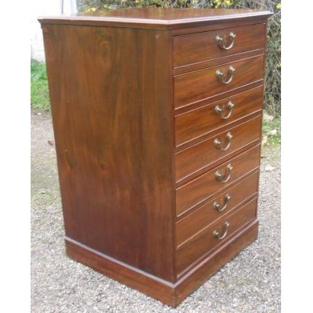 Georgianische Mahagoni Kommode original antik ca 1800