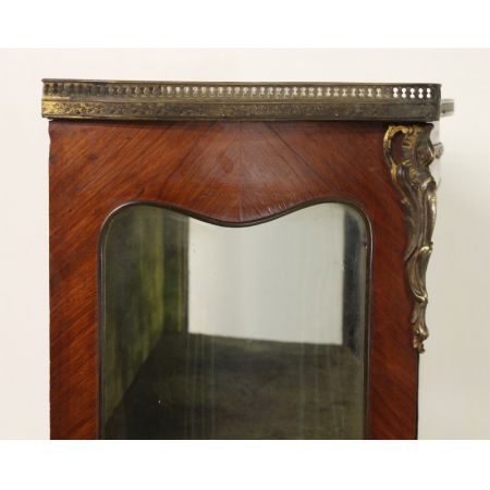 Französische antike Kingwood Vitrine ca 1880