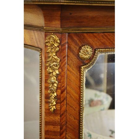 Französische original antike Kingwood Vitrine ca 1880