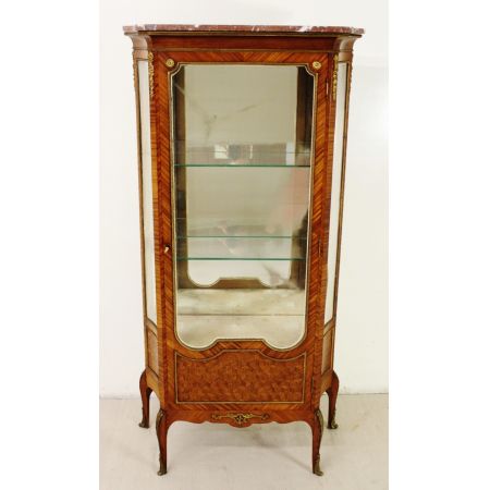 Französische original antike Kingwood Vitrine ca 1880