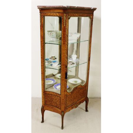 Französische original antike Kingwood Vitrine ca 1880
