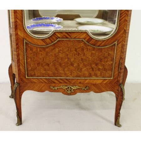 Französische original antike Kingwood Vitrine ca 1880