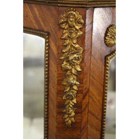 Französische original antike Kingwood Vitrine ca 1880