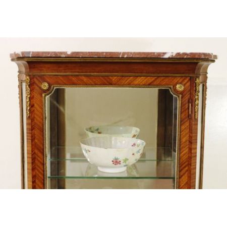 Französische original antike Kingwood Vitrine ca 1880