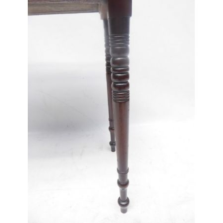 Englischer Regency Mahagoni Beistelltisch original antik ca 1830