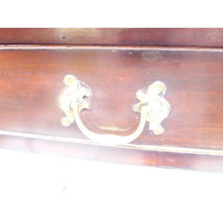 Englischer Regency Mahagoni Beistelltisch original antik ca 1830