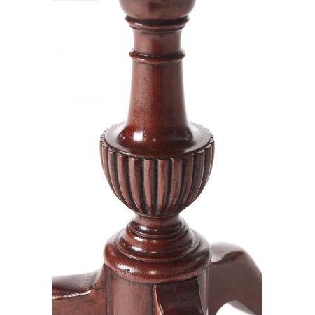 Antiker englischer Mahagoni Beistelltisch Lampentisch ca 1920