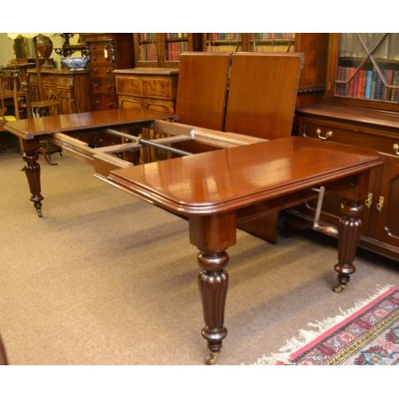 Viktorianischer Mahagoni Esstisch original antik ca 1870