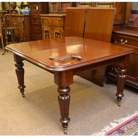 Viktorianischer Mahagoni Esstisch original antik ca 1870