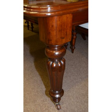 Viktorianischer Mahagoni Esstisch original antik ca 1870