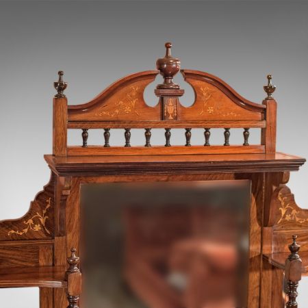 Antikes edwardianisches Palisander Sideboard original englisch ca 1910 