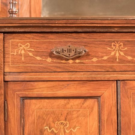 Antikes edwardianisches Palisander Sideboard original englisch ca 1910 