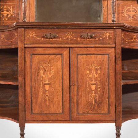 Antikes edwardianisches Palisander Sideboard original englisch ca 1910 