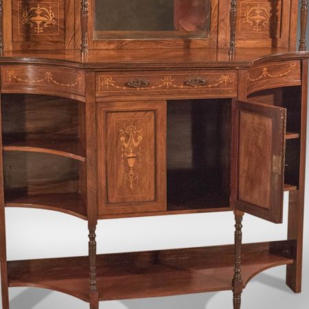 Antikes edwardianisches Palisander Sideboard original englisch ca 1910 