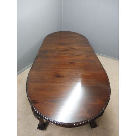 Viktorianischer antiker Mahagoni Esstisch britisch ca 1890