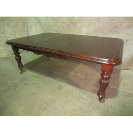 Viktorianischer englischer Mahagoni Esstisch original antik ca 1850