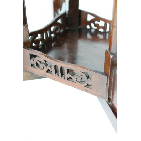 Viktorianischer Arts & crafts octagonal side table