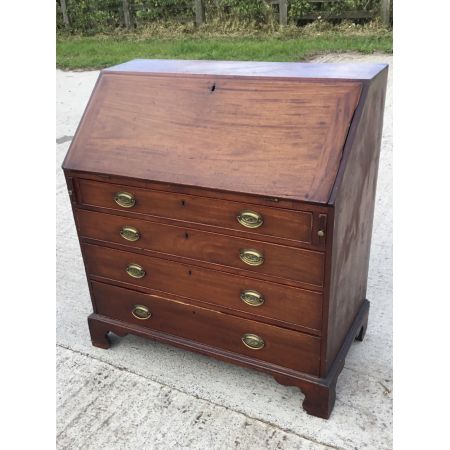 Georgianischer englischer Landhaus Sekretär Mahagoni antik 18 Jh