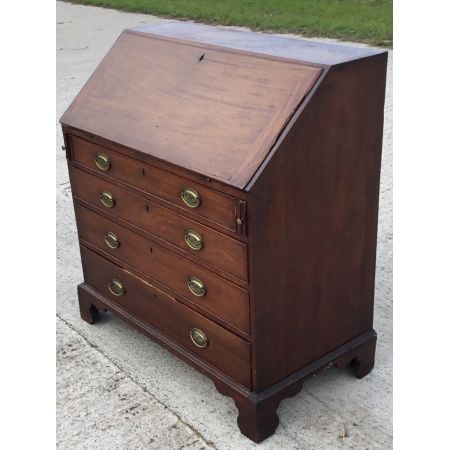 Georgianischer englischer Landhaus Sekretär Mahagoni antik 18 Jh