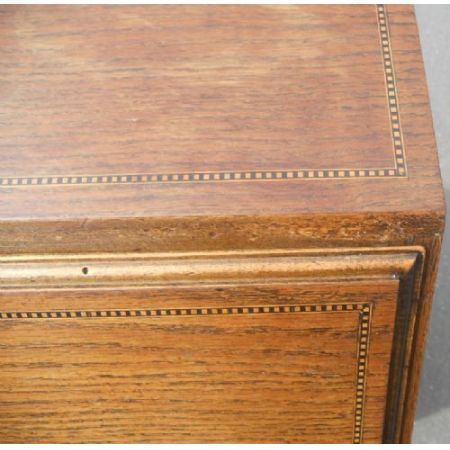 Edwardianischer antiker Sekretär Eiche englisch ca 1900