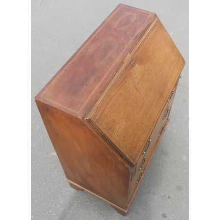 Edwardianischer antiker Sekretär Eiche englisch ca 1900