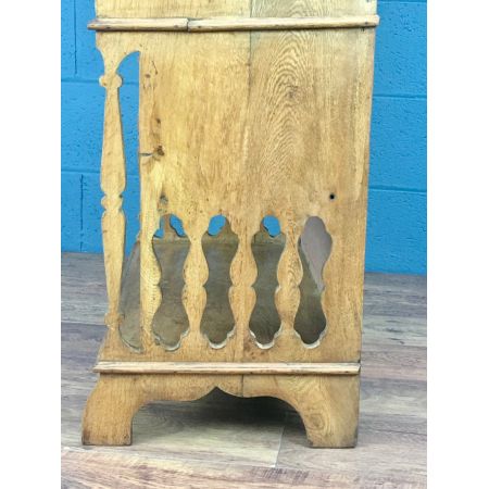 Antiker englischer Arts & Crafts Aufsatzsekretär Eiche Bureau Bookcase ca 1900