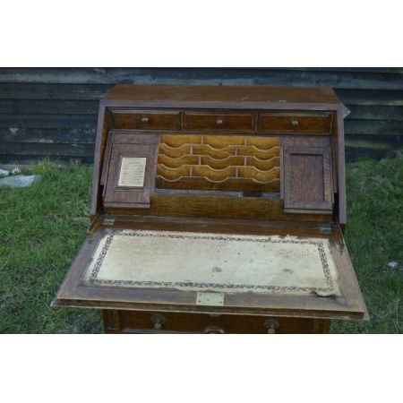 Antiker englischer Eichen Sekretär ca 1930