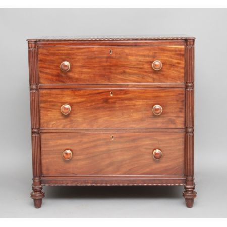 Antiker Regency Mahagoni Sekretär englisch ca 1800