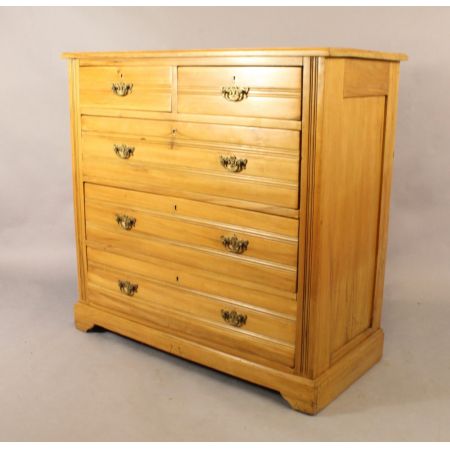 Viktorianische antike Nussbaum Kommode original britisch ca 1880