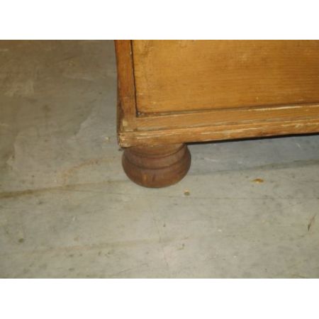 Viktorianische antike Kiefern Kommode Weichholz englisch ca 1860