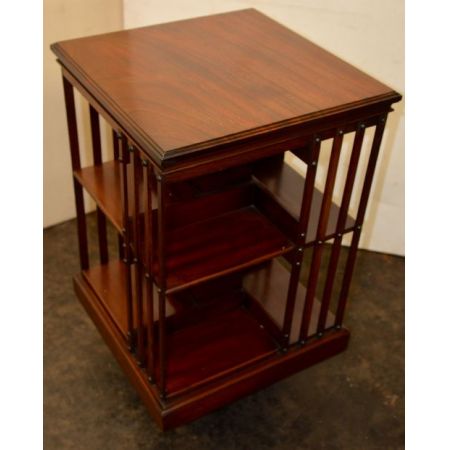 Antikes Mahagoni Bücherregal Revolving Bookcase englisch ca 1880