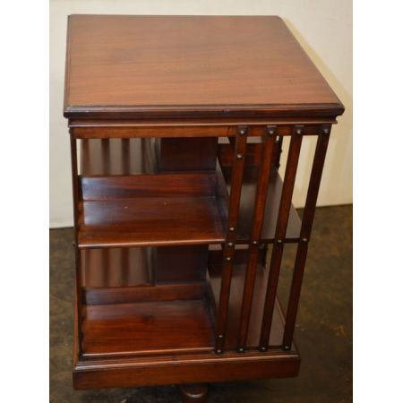 Antikes Mahagoni Bücherregal Revolving Bookcase englisch ca 1880