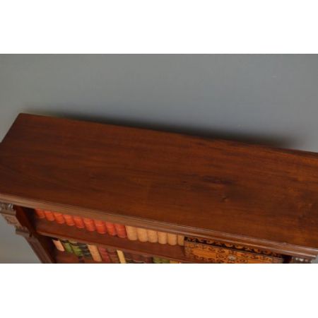 Viktorianisches Mahagoni Bücherregal antik englisch ca 1880