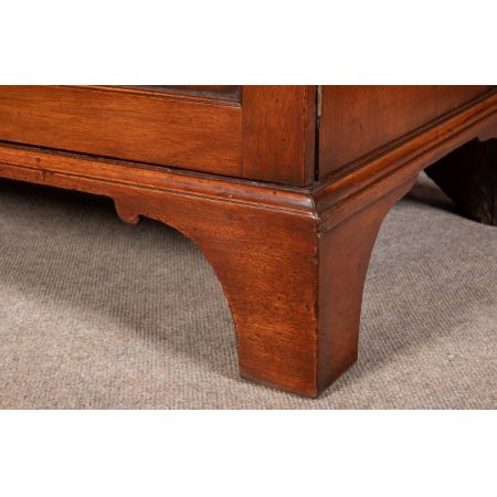 Georgianisches Mahagoni Bureau Bookcase Aufsatzsekretär original antik ca 1820