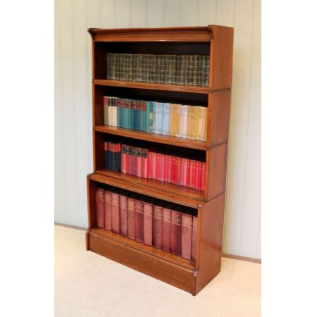 Edwardianisches Mahagoni Bücherregal antik englisch ca 1910